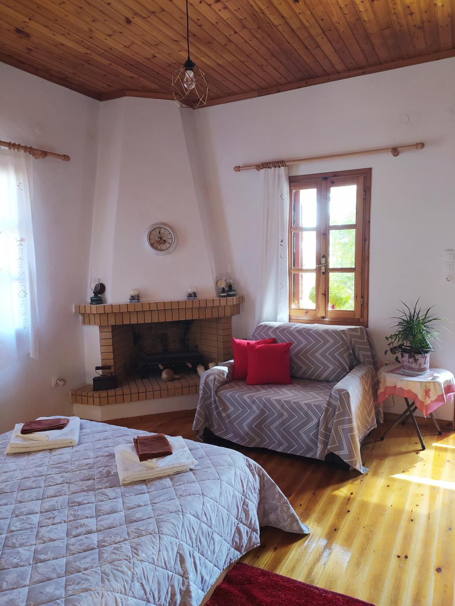 Апартаменты Cozy House With Amazing Sea View Kaminia  Экстерьер фото